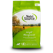 NutriSource Chicken & Rice Weight Management Dog Food